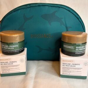 Biossance Squalane + Probiotic Gel Moisturizer  BUNDLE of 4